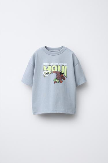 Zara Футболка с принтом MAUI VAINA © DISNEY купить с доставкой.