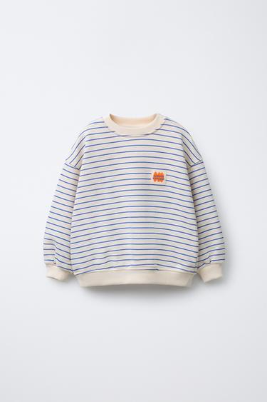 Zara Толстовка в полоску купить с доставкой.