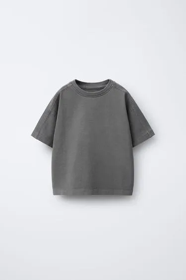 Футболка GARMENT DYE с разрезами