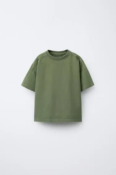 Футболка GARMENT DYE с разрезами
