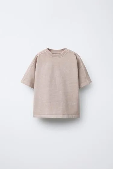 Футболка GARMENT DYE с разрезами