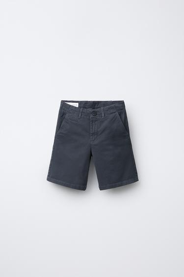 Zara Базовые шорты-бермуды чинос SLIM FIT
