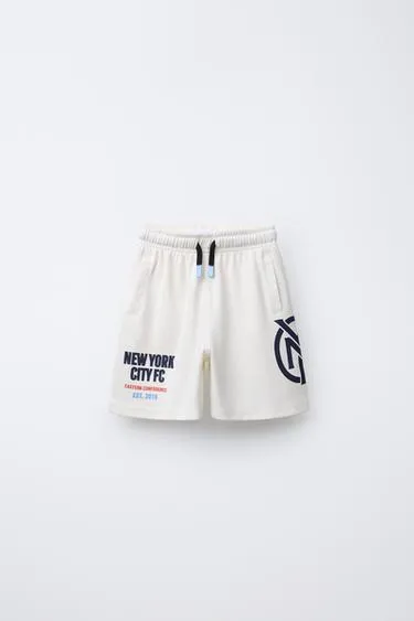 Прямые шорты из мягкой ткани NEW YORK CITY MLS ©