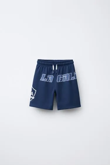 Прямые шорты-бермуды из мягкой ткани LOS ANGELES GALAXY MLS ©