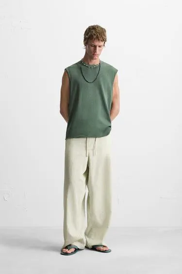 Брюки BAGGY FIT в полоску