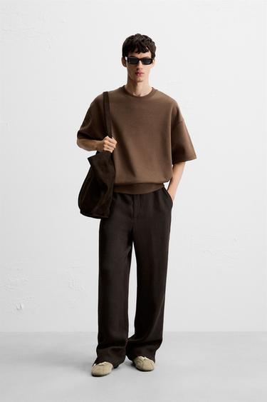 Zara Толстовка из технического хлопка INTERLOCK