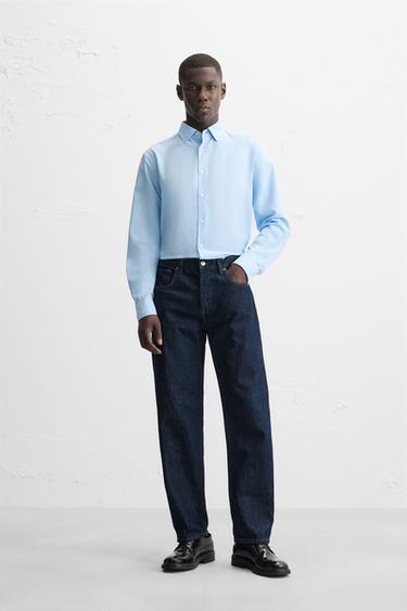 Zara Рубашка из эластичной ткани купить с доставкой.