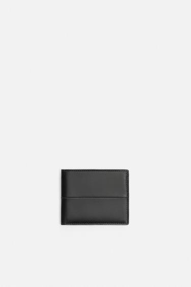 Zara Кошелек из кожи наппа купить с доставкой.