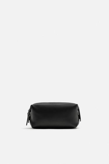 Zara Косметичка из кожи наппа купить с доставкой.