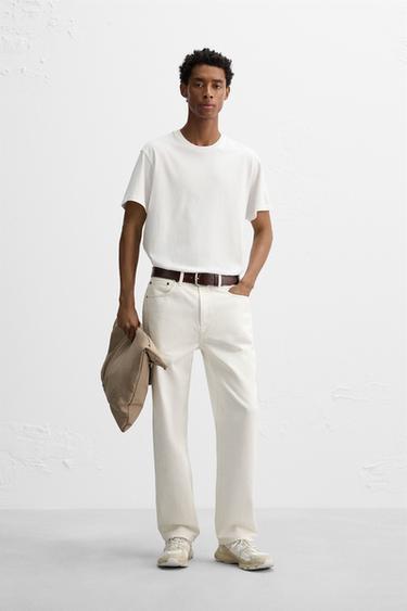 Zara Джинсы STRAIGHT длиной до щиколотки купить с доставкой.