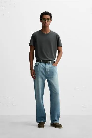 Джинсы STRAIGHT длиной до щиколотки