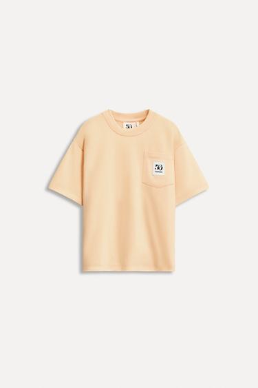 Zara 1/2–6 лет / футболка с карманом и этикеткой 50TH ANNIVERSARY