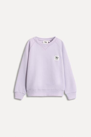 Zara 6-14 лет/толстовка с карманом и нашивкой 50TH ANNIVERSARY купить с доставкой.