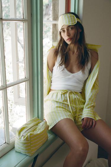 Zara Маска для сна в полоску