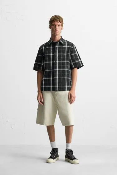 Рубашка RELAXED FIT в клетку