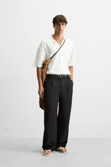Рубашка RELAXED FIT с текстурой