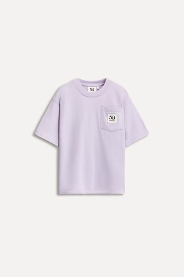 Zara 1/2–6 лет / футболка с карманом и этикеткой 50TH ANNIVERSARY