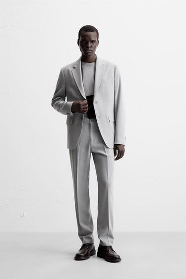 Zara Костюмный блейзер из тканевого полотна купить с доставкой.