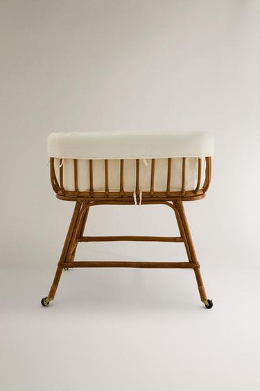 Zara Мини-кроватка из ротанга