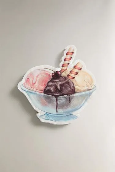 Набор бумажных салфеток PACK OF ICE CREAM (упаковка из 20 штук)