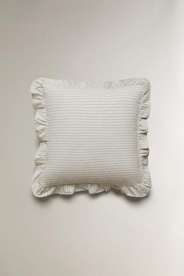 Zara Детский чехол на подушку в полоску