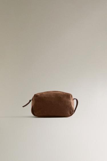 Zara Мужская косметичка из холста купить с доставкой.