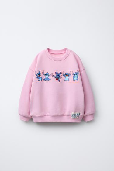 Zara Толстовка с принтом LILO & STITCH © DISNEY купить с доставкой.
