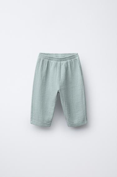 Zara Комбинированные брюки