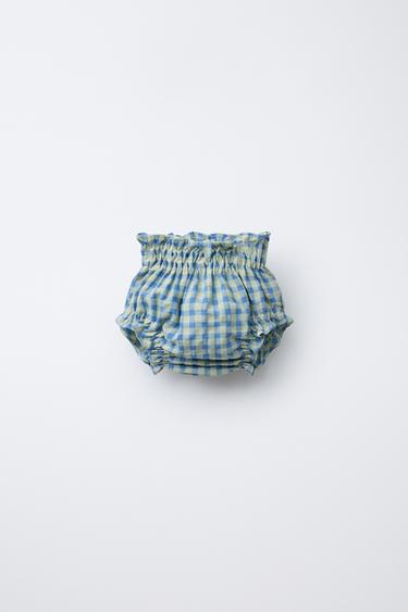 Zara Трусы в клетку виши купить с доставкой.