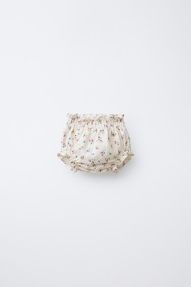 Zara Трусы с цветочным принтом купить с доставкой.