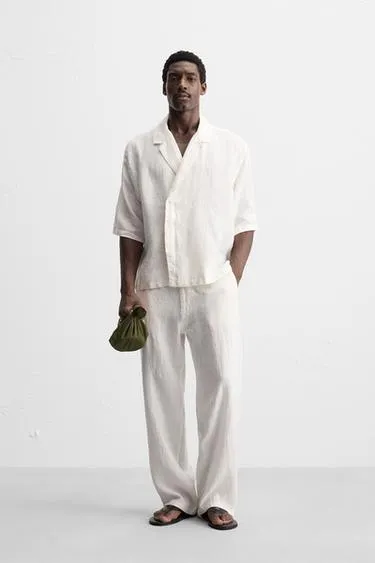 Брюки RELAXED FIT из 100% льна