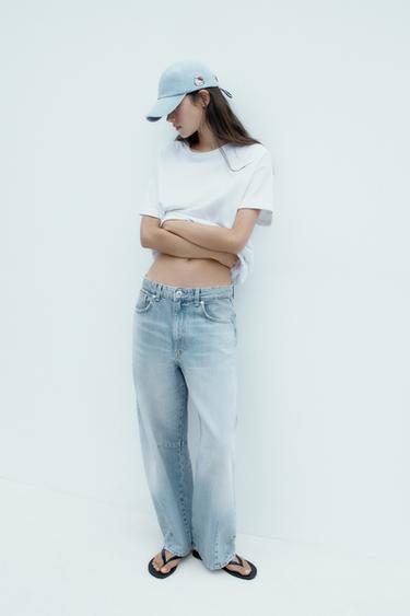 Zara Джинсовая кепка HELLO KITTY © 2025 SANRIO купить с доставкой.