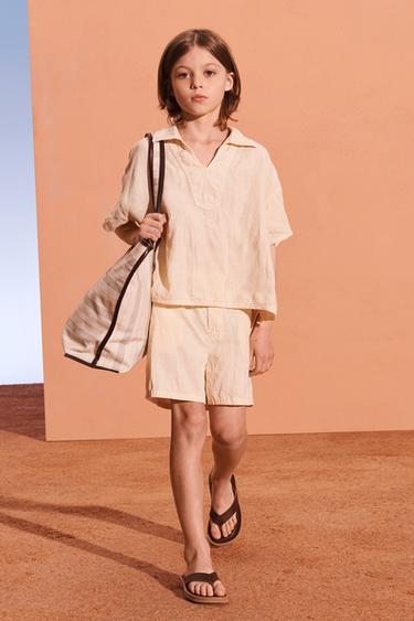 Zara Шорты NTRL купить с доставкой.