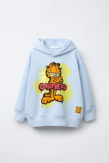 Худи с принтом в стиле граффити GARFIELD © PAWS INC
