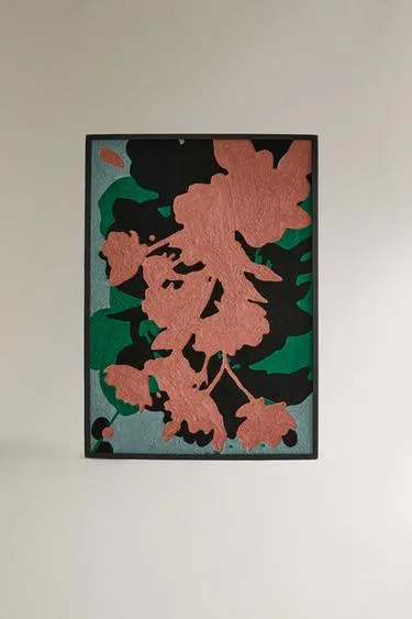 Цветочная хлопковая гобеленовая панно X COLLAGERIE