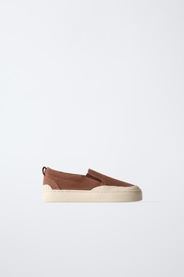 Zara Кожаные кроссовки купить с доставкой.
