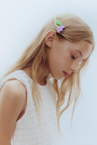 Zara Набор из двух заколок для волос «тюльпан» купить с доставкой.