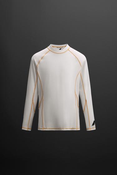 Zara Футболка для серфинга UPF40+ с длинными рукавами