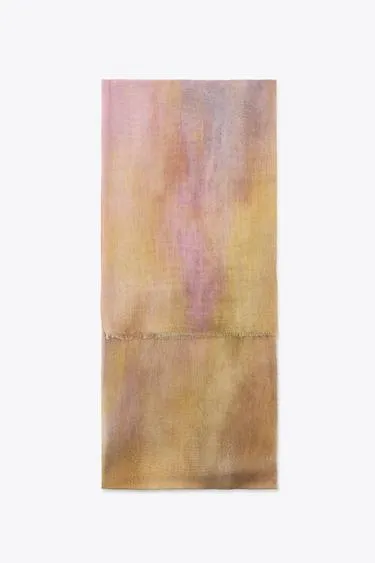 Шарф из модала с принтом TIE DYE