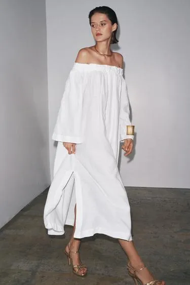 100% LINEN DRESS ZW COLLECTION