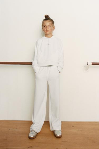 Zara Брюки WIDE LEG с модалом