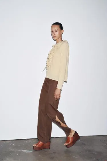 Топ с оборами ZW COLLECTION