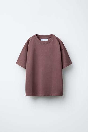 Zara Футболка с круглым вырезом купить с доставкой.