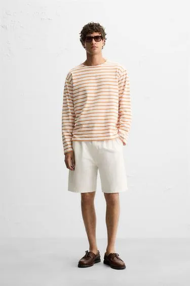 Шорты RELAXED FIT со складками