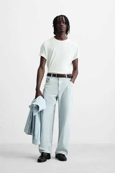 Легкие джинсы LOOSE WIDE FIT