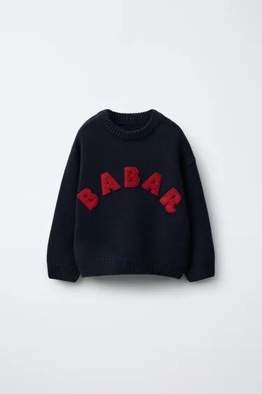 Свитер с вышивкой BABAR ™