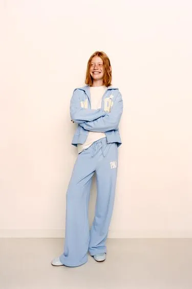Брюки-джоггеры WIDE LEG VARSITY