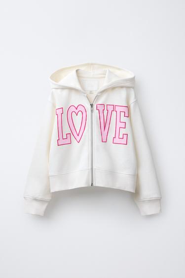 Zara Толстовка VARSITY на молнии купить с доставкой.