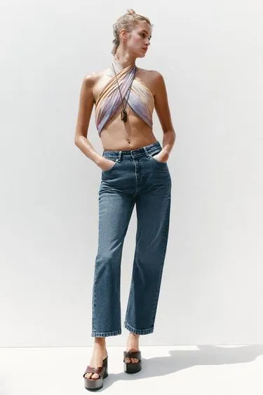 Джинсы Z1975 SLIM FIT с высокой посадкой