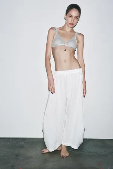 Комбинированный кружевной бралетт